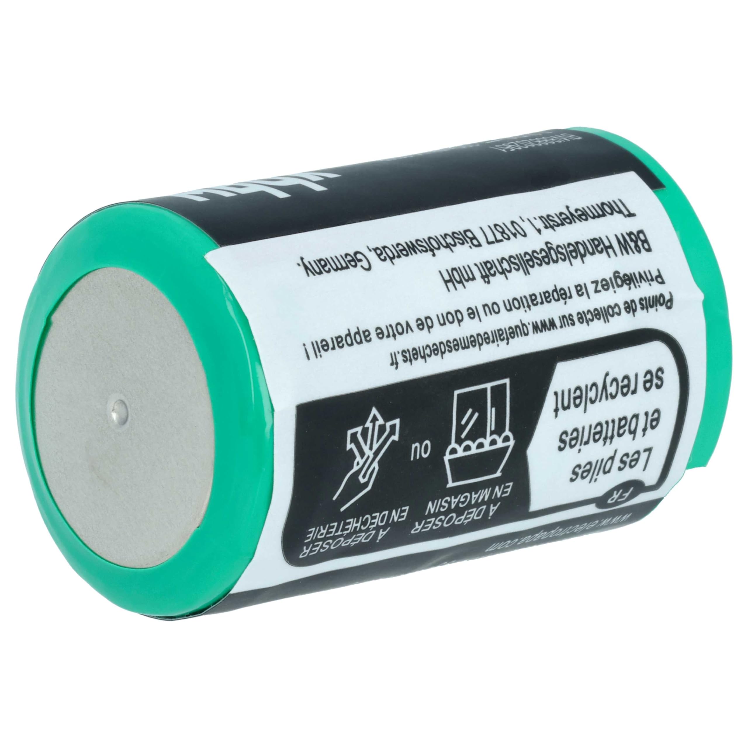 vhbw 5 x akumulator zastępczy Servox 19632 do instrumentów medycznych (230 mAh, 7,2 V, NiMH)