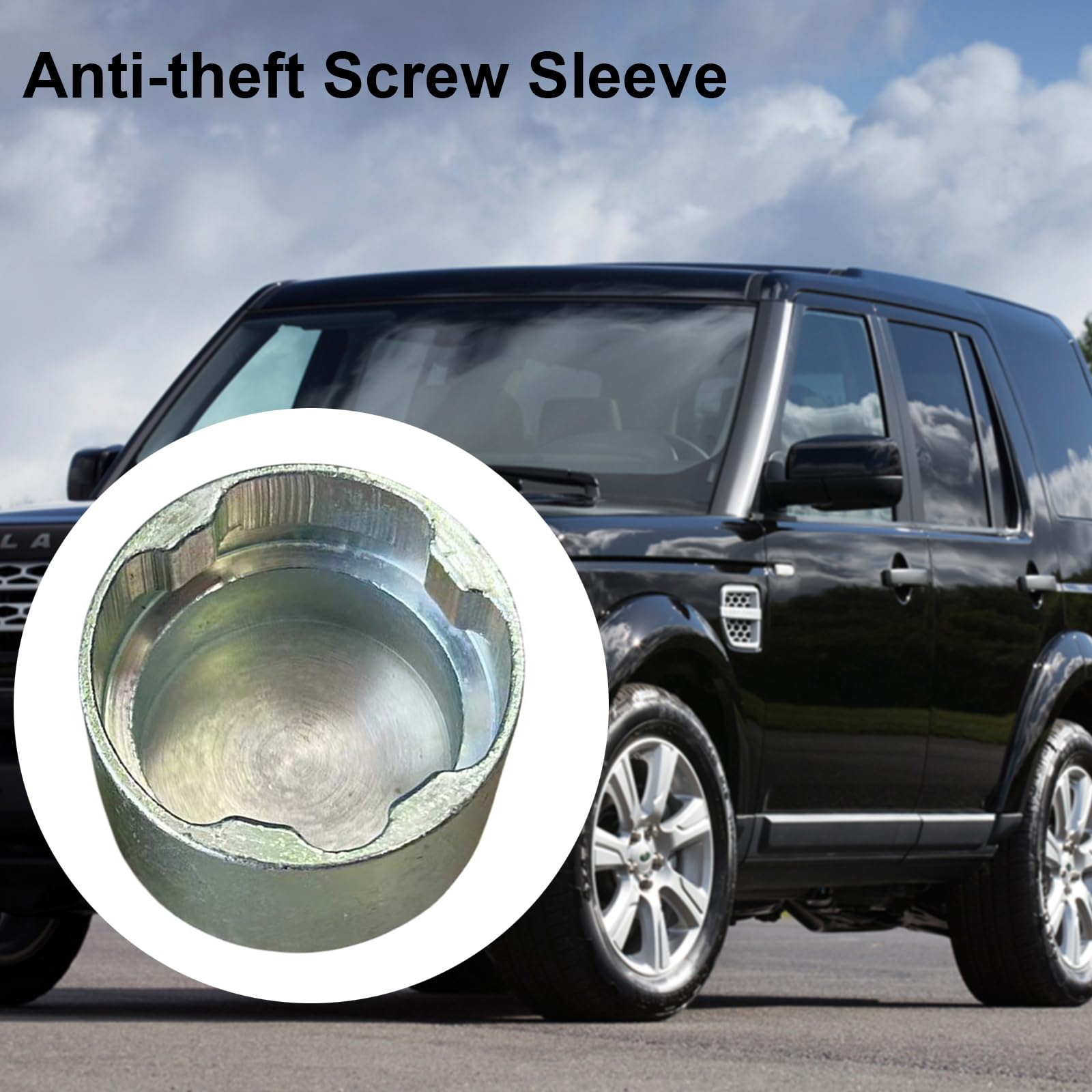 Écrou de verrouillage de roue pour Land Rover Discovery 3/4 Range Rover « T » OEM : KBM500180, clé antivol de roue de rechange Security Master