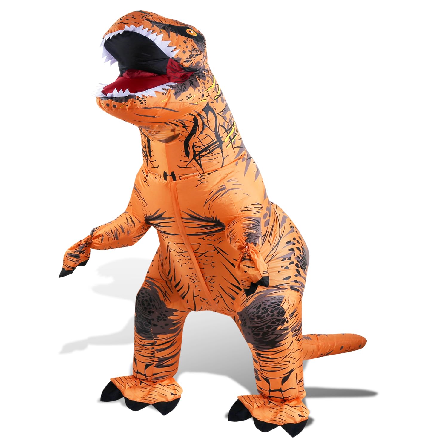 Dmuchany kostium dinozaura Trex dla dorosłych, zabawny kostium dinozaura, na Halloween, karnawał, imprezę