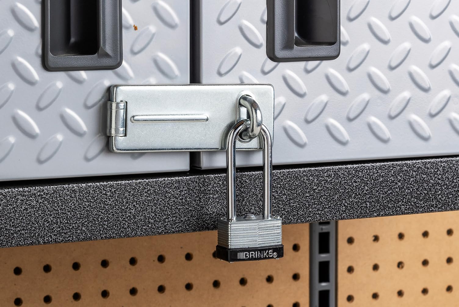 BRINKS 172-42011 - Lucchetto in acciaio laminato da 40 mm con arco da 5,1 cm