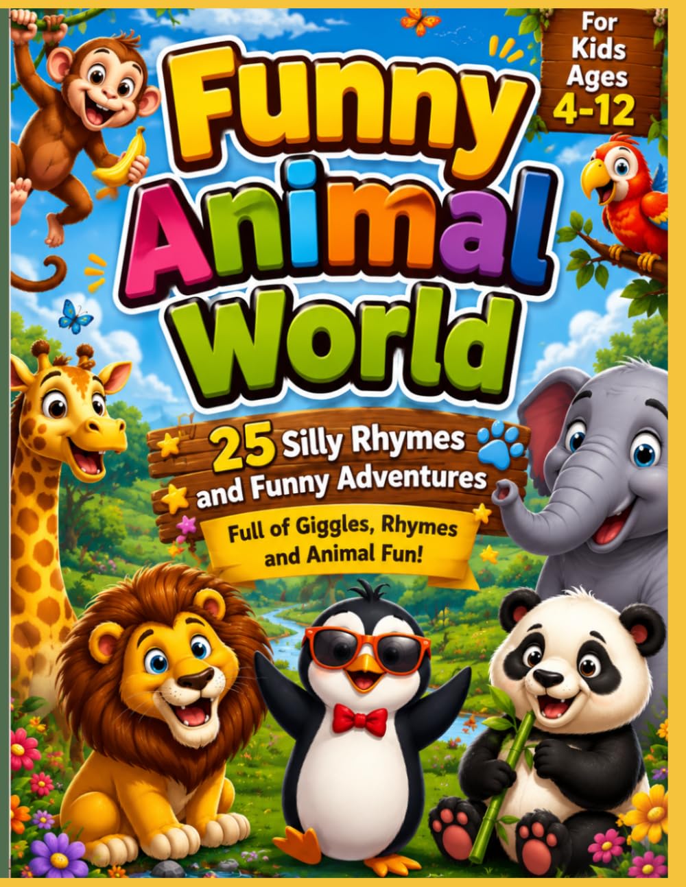 Funny Animal World: 25 Silly Rhymes and Funny Adventures