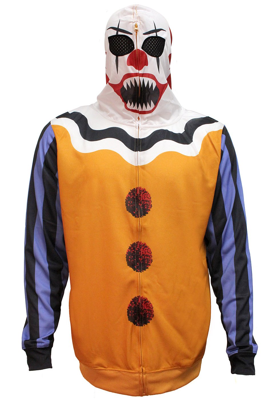 BioworldBioworld Scary Clown Men's Halloween Costume Hoodie