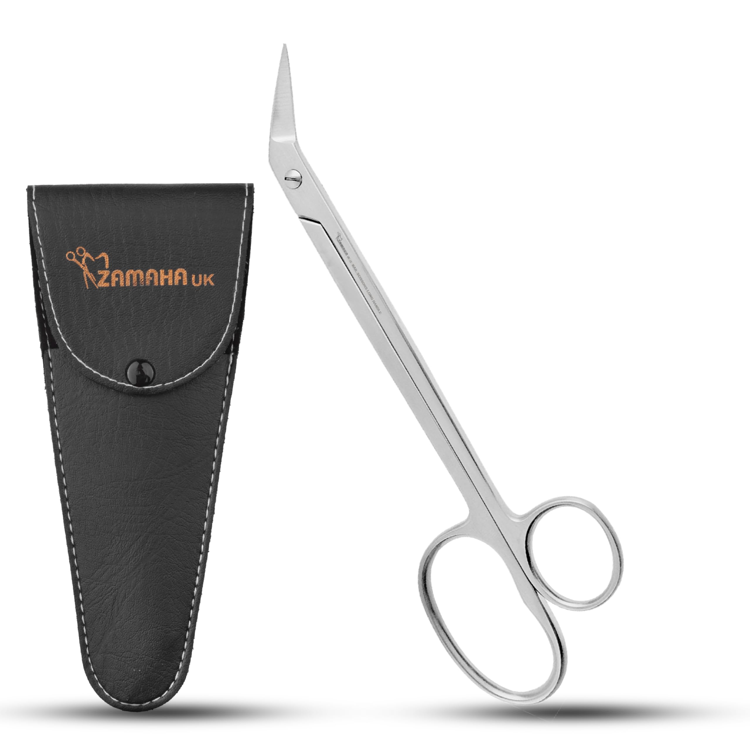 Forbici per unghie dei piedi, con manico extra lungo, 19 cm, in acciaio inox, resistenti, set per pedicure