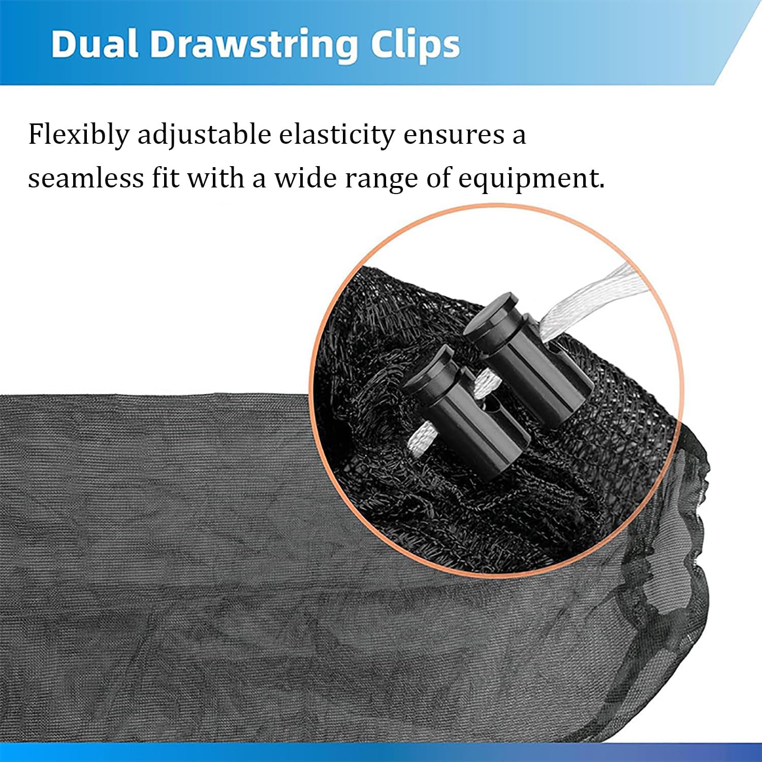 2PC Universal Wood Chipper Bag Leaf Shredder Replacement 24x48in Leaf Mulcher Collection Bag Mesh Debris Collection Bag for Wood Chippers and Leaf Shredders, Ideal for Outdoor Debris Management