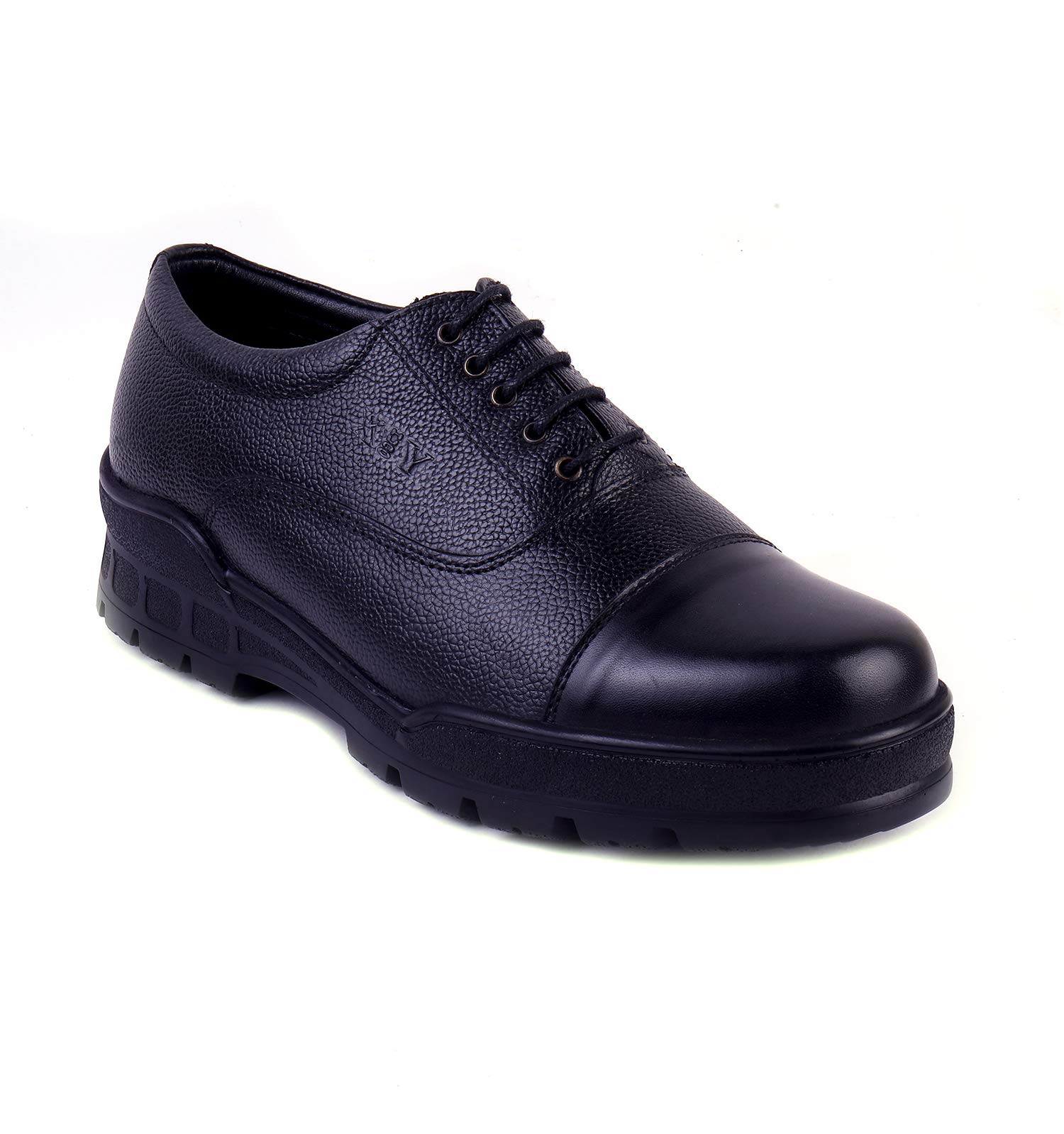 XHUGOY Lace-up Black Leather Oxford Light Weight Police Shoes for Men with Size UK 5 -UK 12 (B08TZJTHH5) Amazon Price History, Amazon Price Tracker