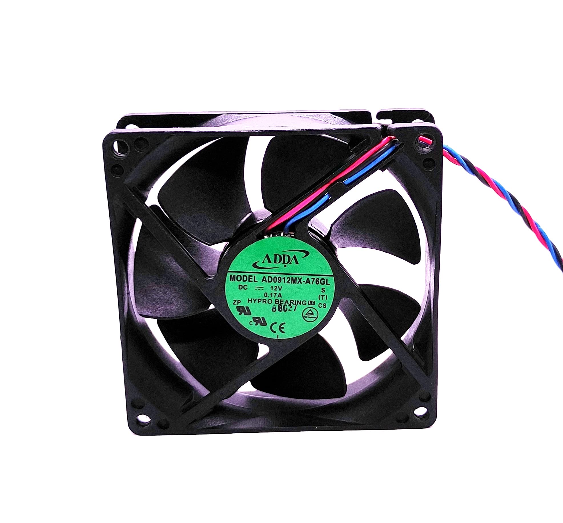PGSA2Z AD0912MX-A76GL Size 92x92x25mm DC12V 0.17A 2300 RPM Brushless Air Cooling Fan (B09V8934Y4) Amazon Price History, Amazon Price Tracker