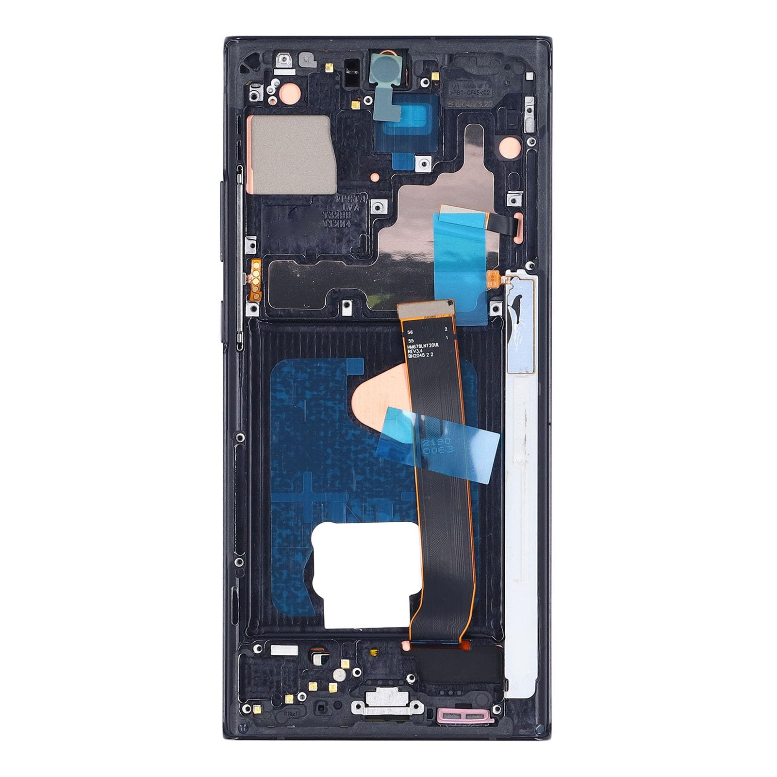 Sostituzione dello Schermo del Telefono per Parti di Riparazione del Gruppo Digitalizzatore Note20 Ultra 5G HD con Strumenti Telaio Integrati per gli Appassionati del Fai da Te