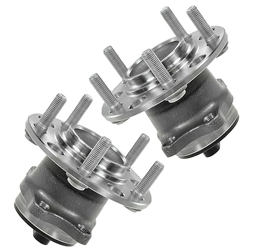 Miniatura 723 de TRQ Juego de 2 rodamientos de rueda delantera y conjunto de cubo compatible con Ford Mustang 2005-2007 2005-2014