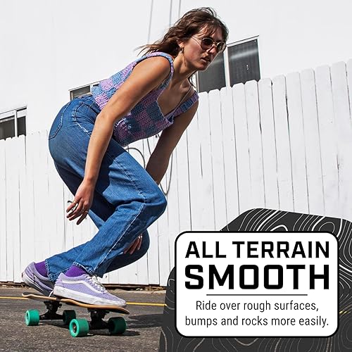 Miniatura 9 de Fireball Paris V2 - Juego de 2 camiones de skate Longboard de 50  con ruedas y rodamientos para crucero y tallado Tinder de 2.362 in