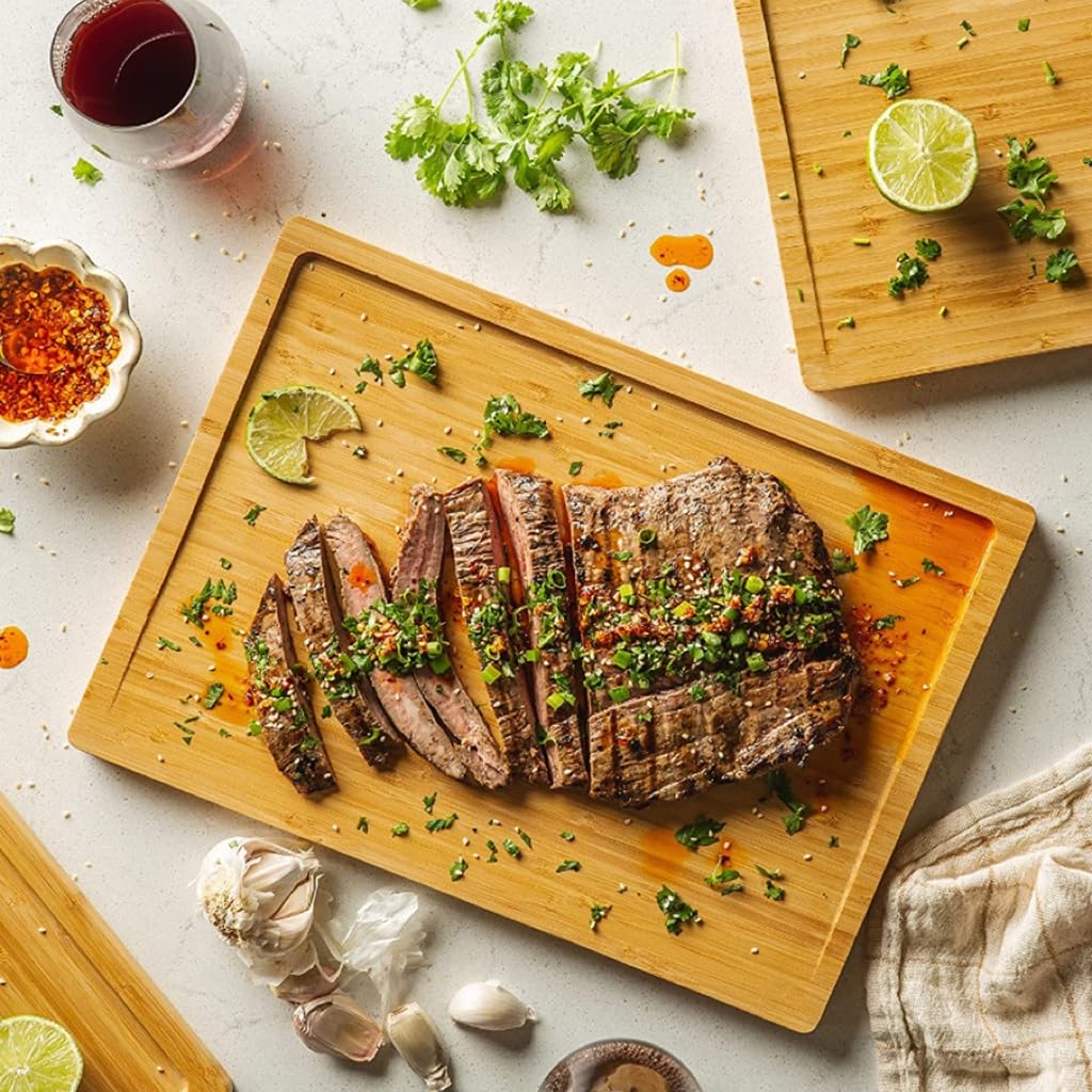 Set Taglieri In Bambù Per Cucina Con Supporto – Gtencemen, Naturali E Resistenti