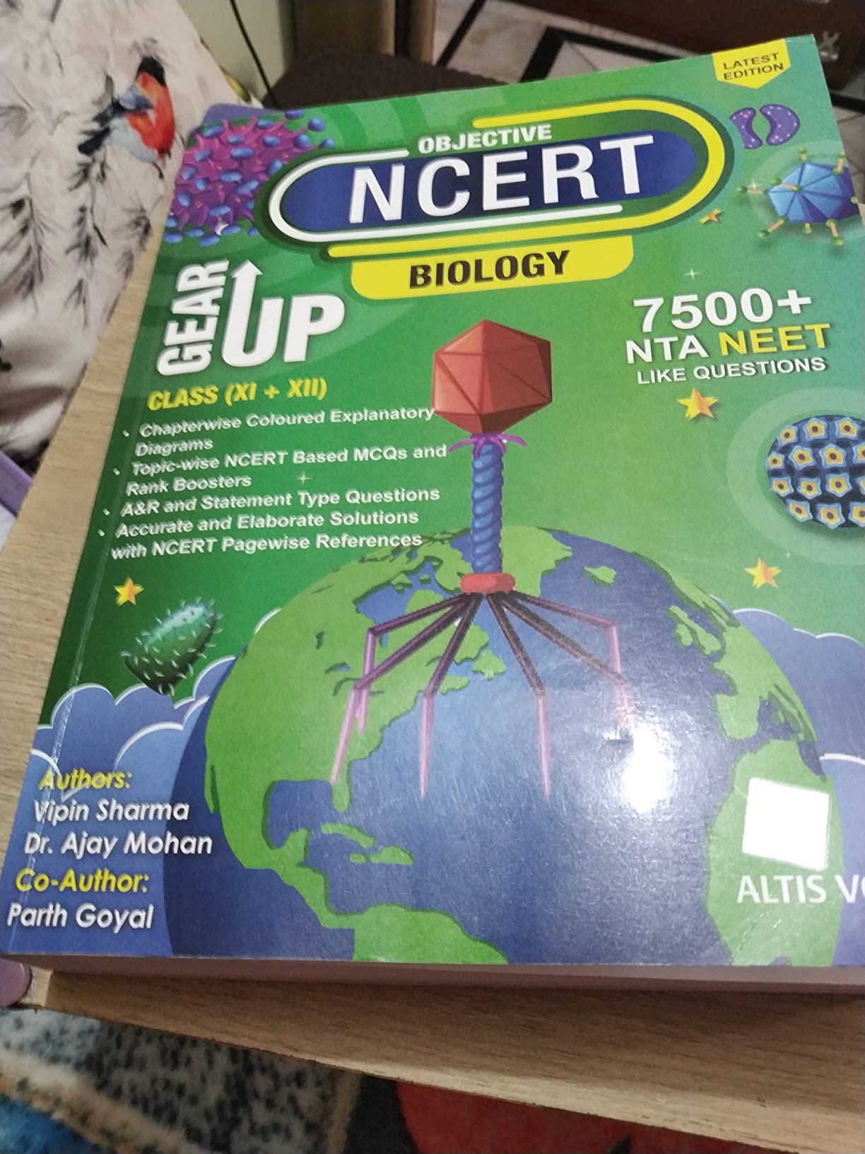 Buy Objective NCERT Gear Up Biology for 11th, 12th & NEET 2022 (Latest