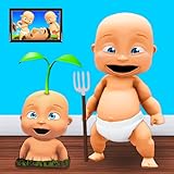 リアルツインズ ベビー＆パパの楽しいベビーシッターシミュレーター3D