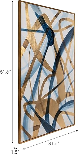 Miniatura 7 de Sagebrook Home Rectángulo de madera abstracto abstracto abstracto decorativo arte de pared interior arte contemporáneo decoración del hogar para