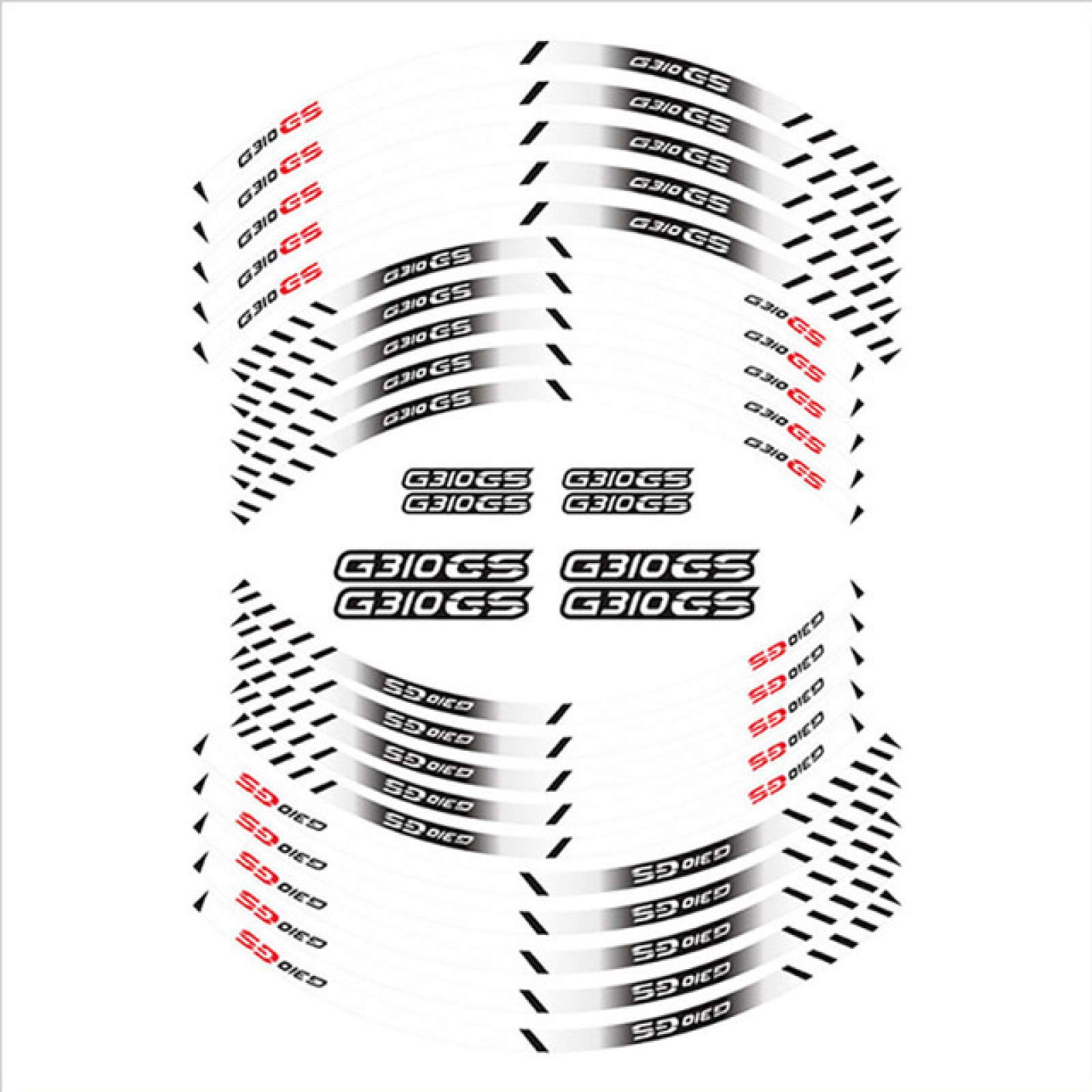 Buy For BMW G310GS G 310 GS g310gs, Wheel Sticker Waterproof