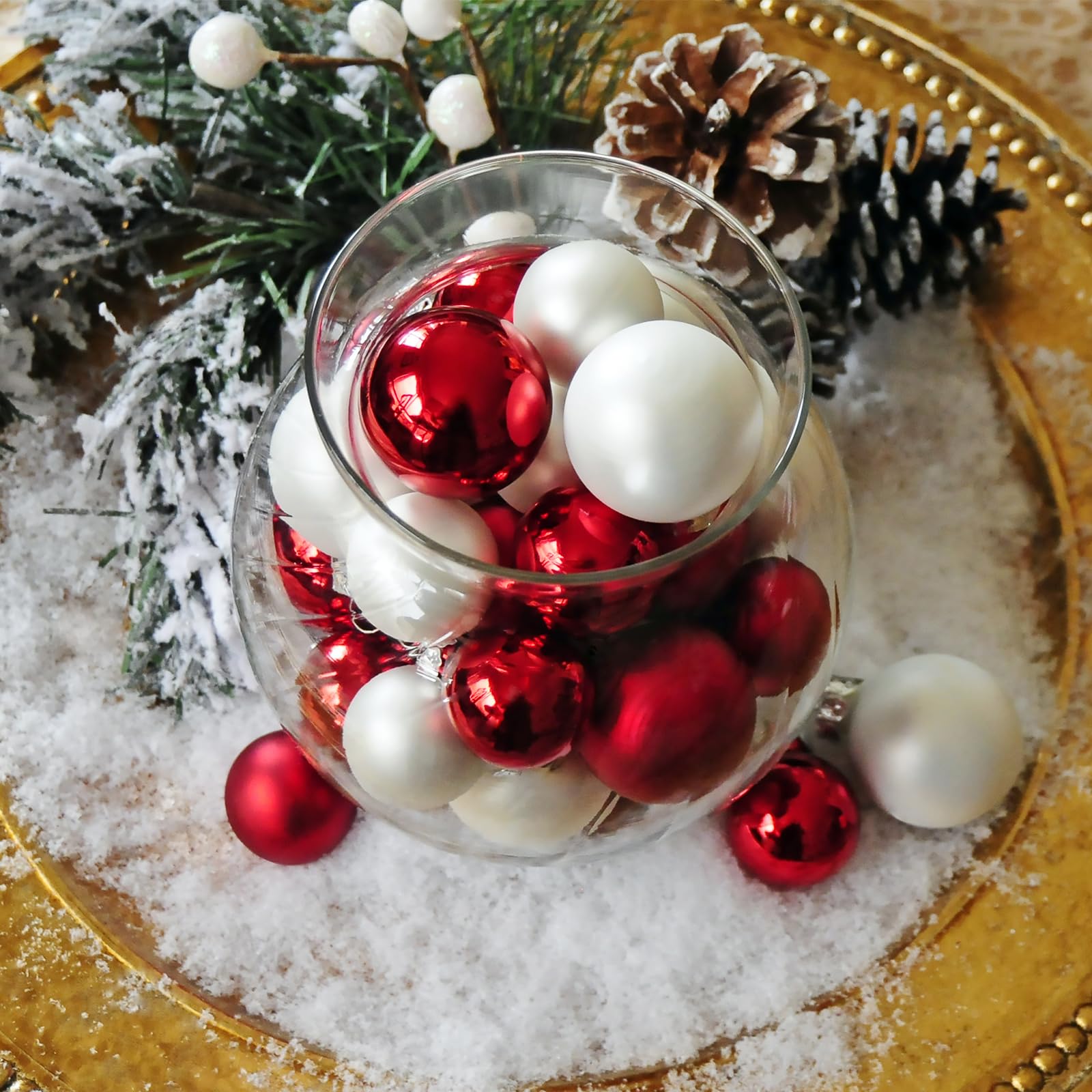 Uxcell Lot De 800 Fausses Perles Rondes En ABS Sans Trou Pour Travaux Manuels, Remplissage De Vases, Boîtes à Cosmétiques, Pièces De Bricolage