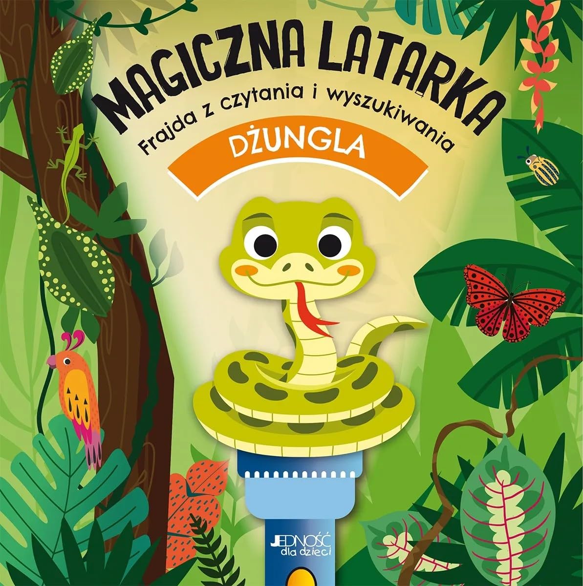 Dżungla Magiczna latarka: Frajda z czytania i wyszukiwania