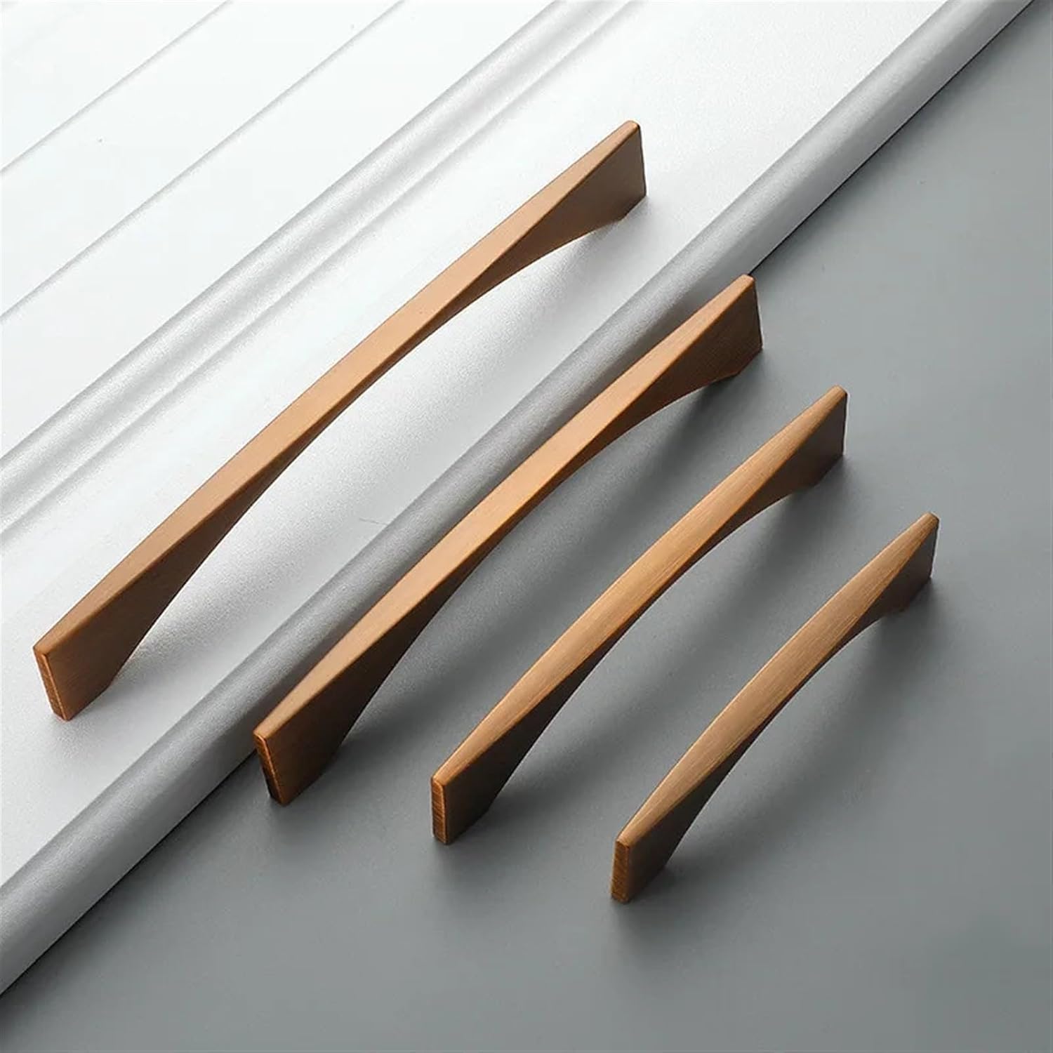 Zinc Alloy Furniture Door Handles Kitchen Cabinet Drawer Knobs Wine Cabinet Wardrobe Door Pulls Hardware 2Pcs(Gold knob)