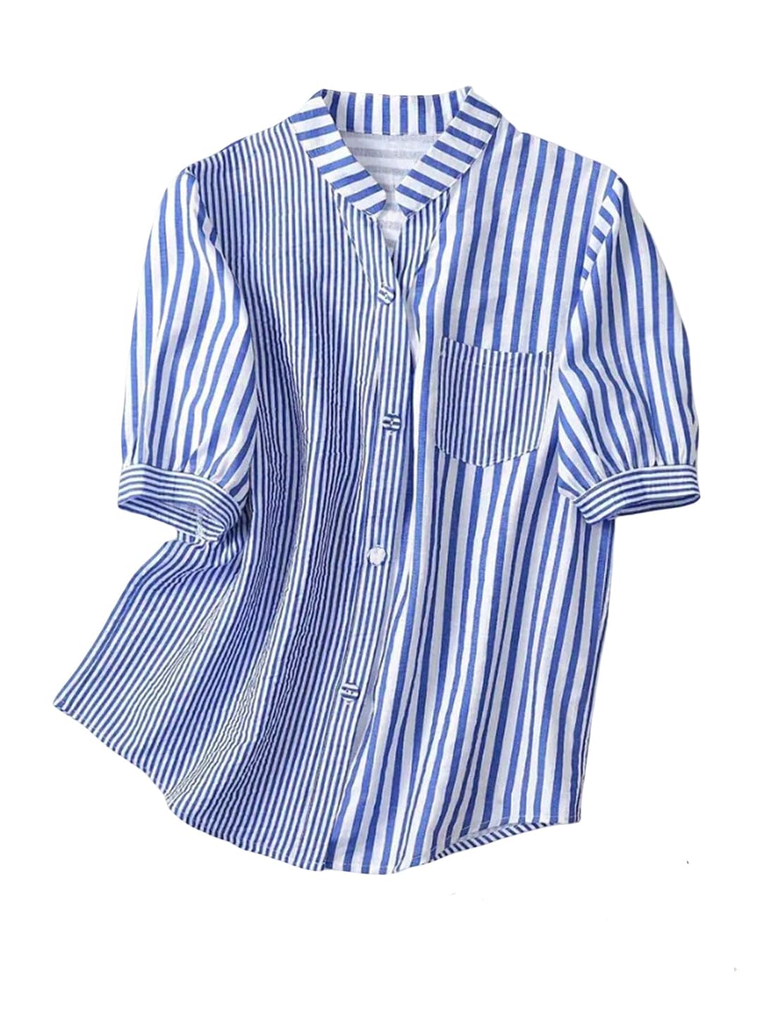 blackhatch Women's Stylish Casual Top for Summer Comfortable | Striped Top| Perfect for Everyday Wear-picture-33