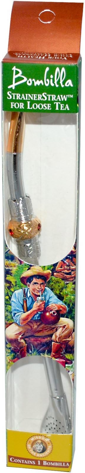 7" Bombilla Tea Straw
