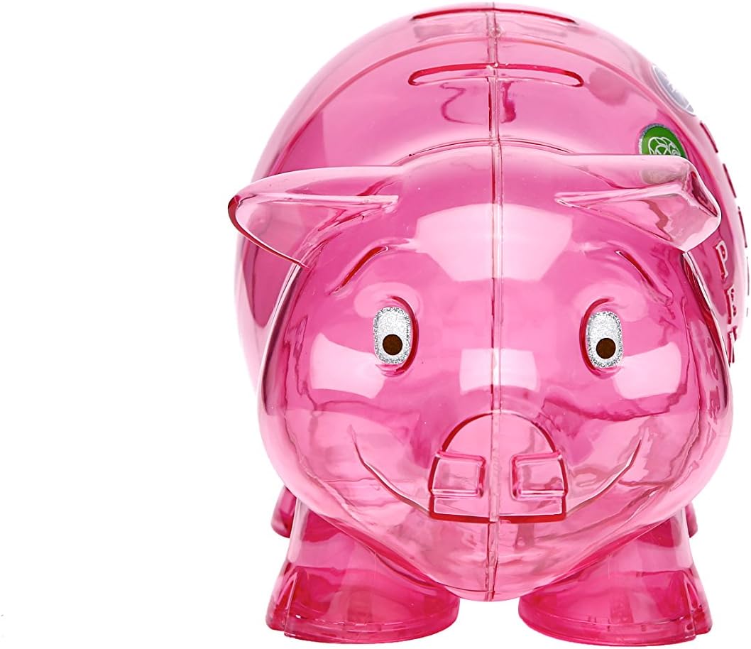 Amazon 子供金融教育貯金箱 Pink 貯金箱 おもちゃ Amazon 子供金融教育貯金箱 Pink 貯金箱 おもちゃ