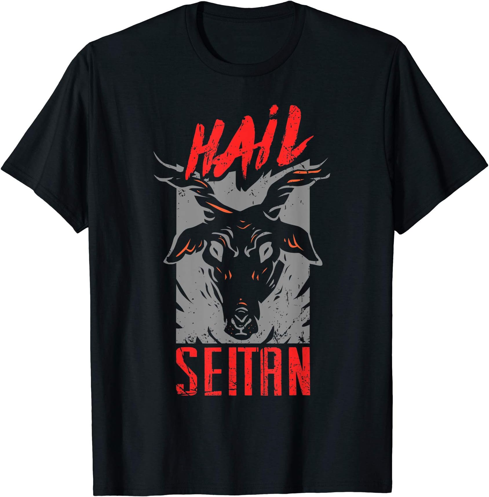 Vegetarian Pun Plant Based Slogan Graphic Gift TeeSeitanist Hail Seitan Go Vegan Protein Food Herbivore Shirt