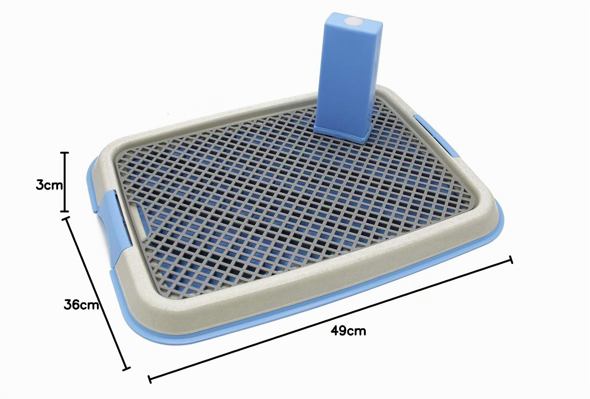 BPS Plateau sanitaire d'entraînement pour toilettes en plastique Pour animal de compagnie Couleur aléatoire