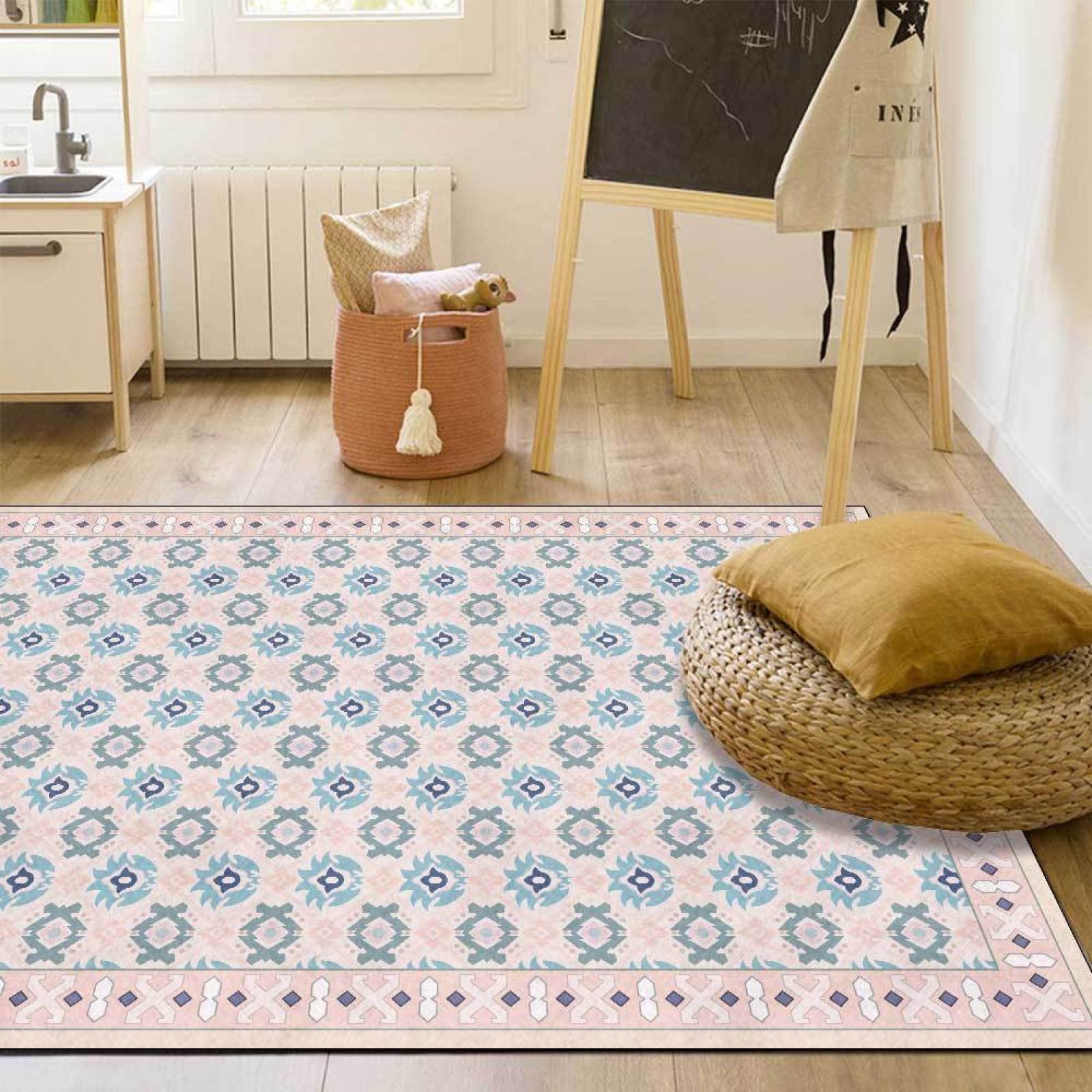 Dywaniki do salonu nowoczesny dywan moda słodka dziewczyna do salonu, sypialni, pokoju dziecięcego 120 * 160 cm