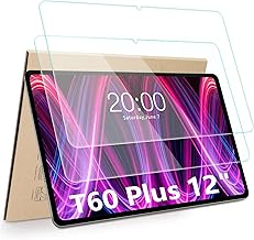 2-Pack Screen Protector Compatible with TECLAST T60Plus 12 inch Tablet, [HD Clarity] [9 Hardness] [Anti-Scratch] Tempered Glass