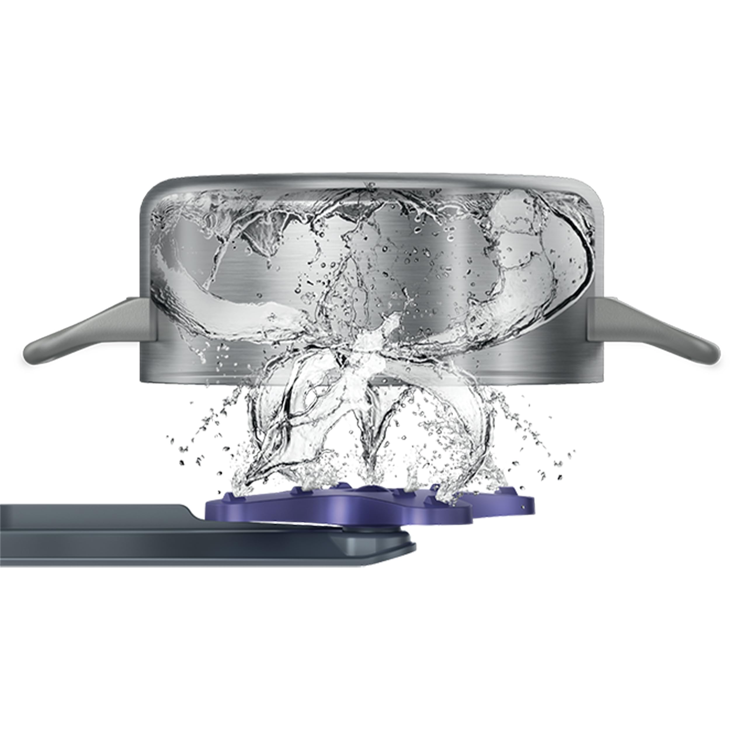 Beko DSS28021X Teilintegrierter Geschirrspüler 45 cm, 10 Maßgedecke, Energieeffizienzklasse E, 8 Programme, Quick&Shine, HygieneIntense, Watersafe+, Edelstahlblende