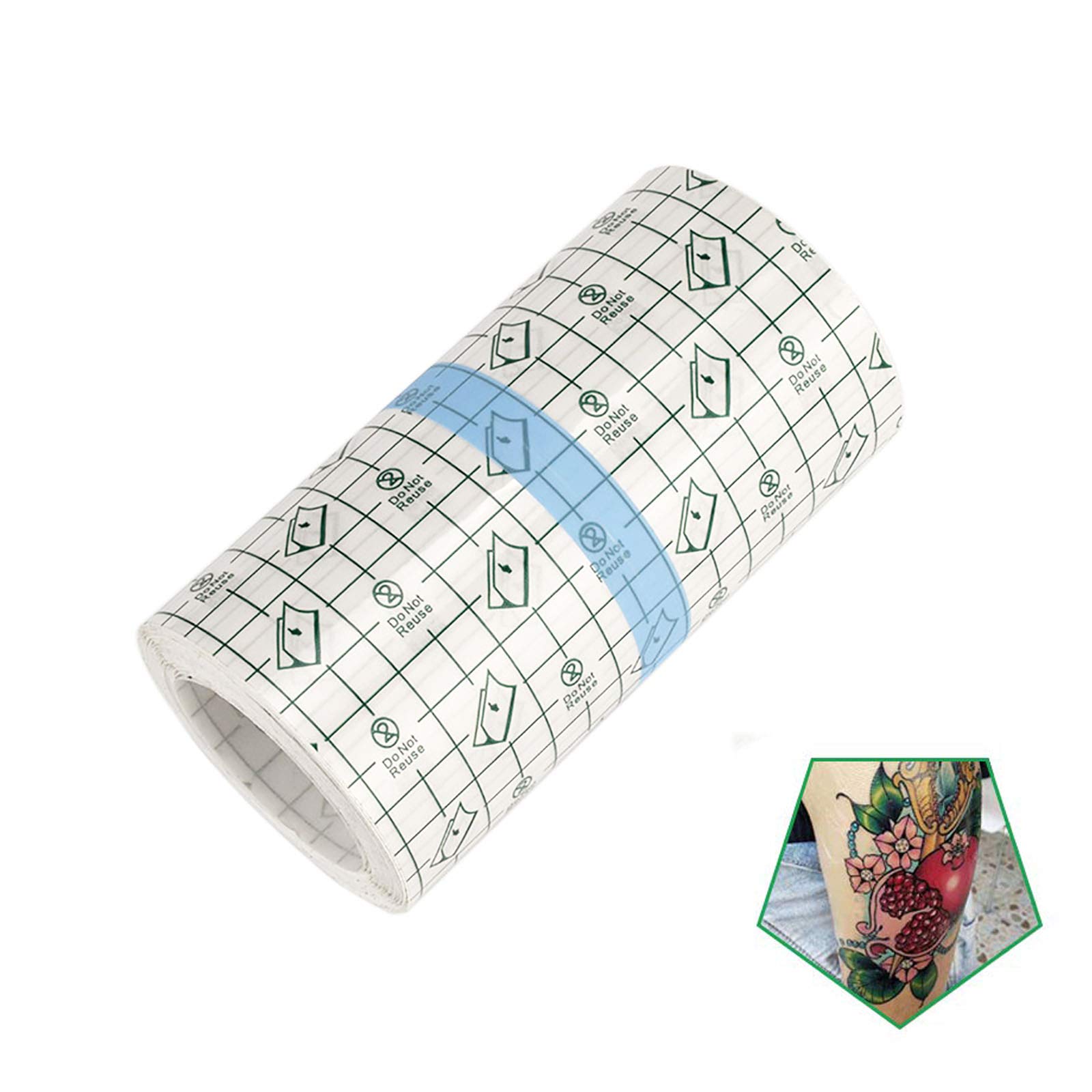 Tattoo Aftercare Bandage Roll - Waterproof Film -16 Tattoo Aftercare Bandage Roll - Waterproof Film -16