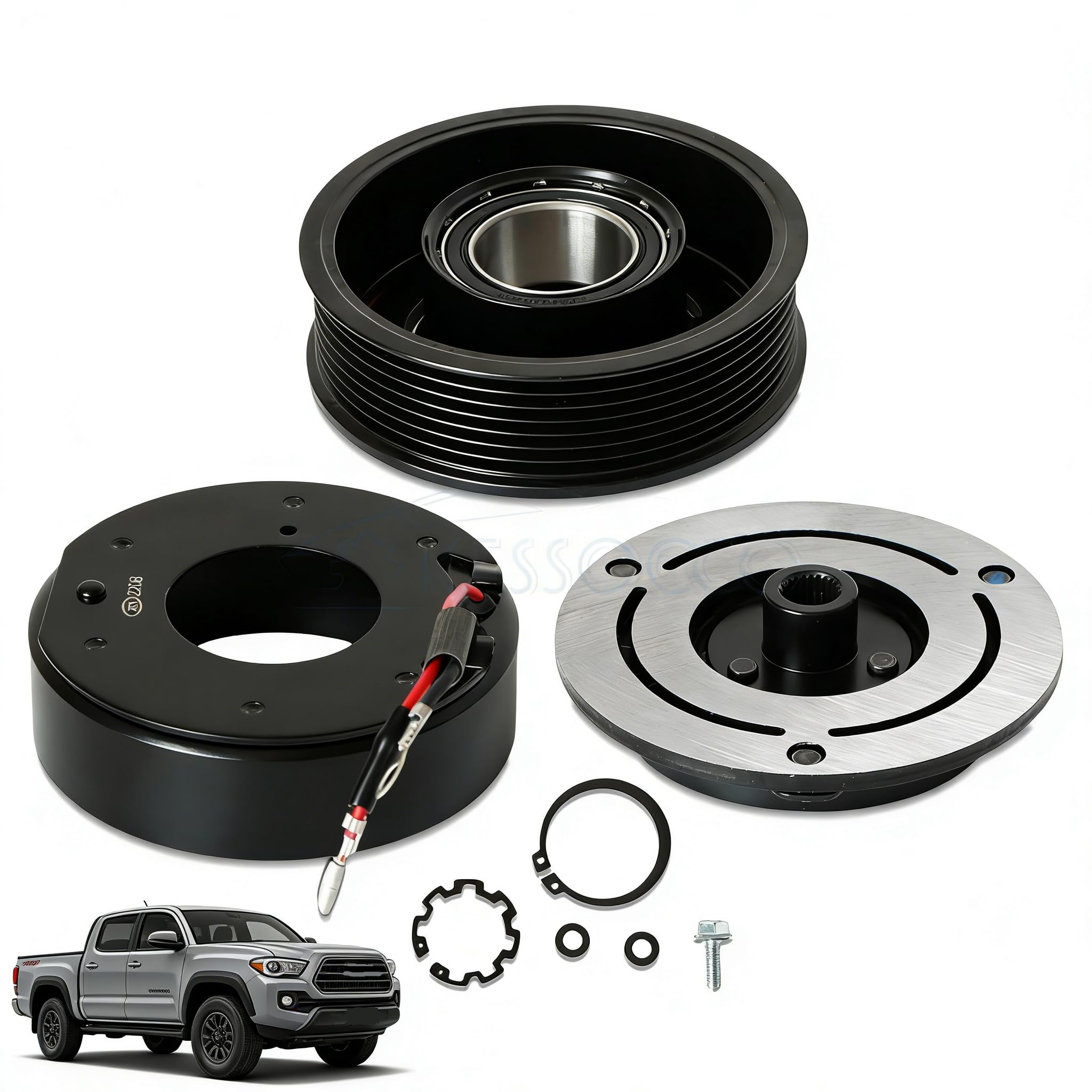 Amazon.com: Kessocco 1777 AC Compressor Clutch Kit for 2005-2016