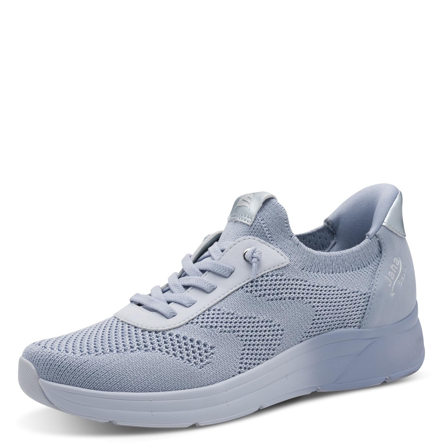 Jana Women's Damen Sneaker Low Vegan 8-23777-46, Denim, 6 UK