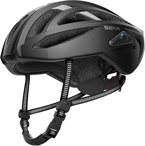 Sena R2 R2 EVO R2X Smart Bluetooth Communications Road Cycling Helmet Blanco mate, Negro mate, Matte Gray