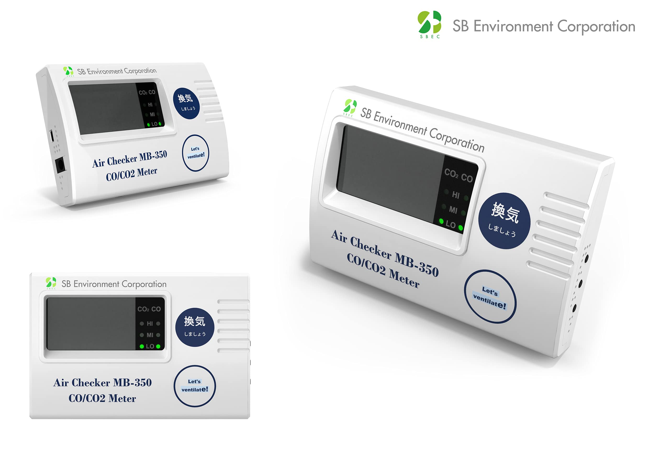 Amazon.co.jp: SB環境 エアーチェッカー CO/CO2メーター MB-350