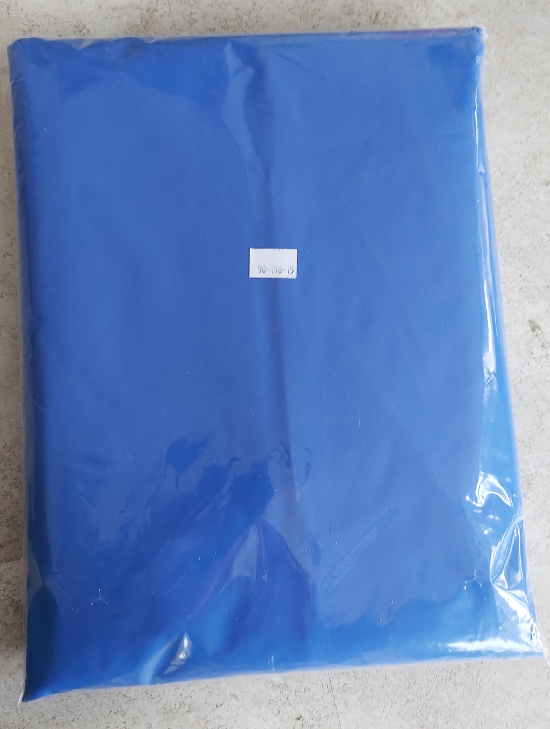 Funda de colchon Sanitaria Impermeable, Medida 90X190X15 cms,Transpirable e ignifuga, Especial geriatria con Cremallera y Solapa de Proteccion, de facil Limpieza, Protector de colchon.