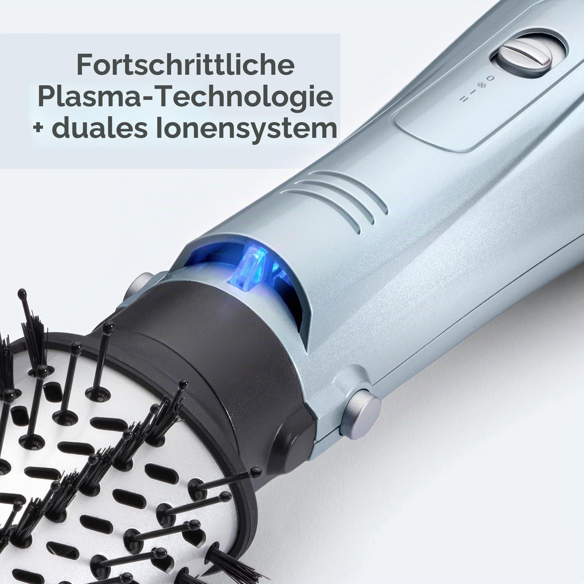 BaByliss Hydro-Fusion 4-in-1 Haartrocknerbürste, 1000 W, Air Styler, Trocken, Glatt, Volumen, Glätten in einem Schritt
