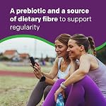 Energy Daily Prebiotic Fibre Supplement Gummies for Adults, Promotes Regularity and A Healthy Digestive System and Supports Energy Metabolism, Packed with B Vitamins, 115 Count