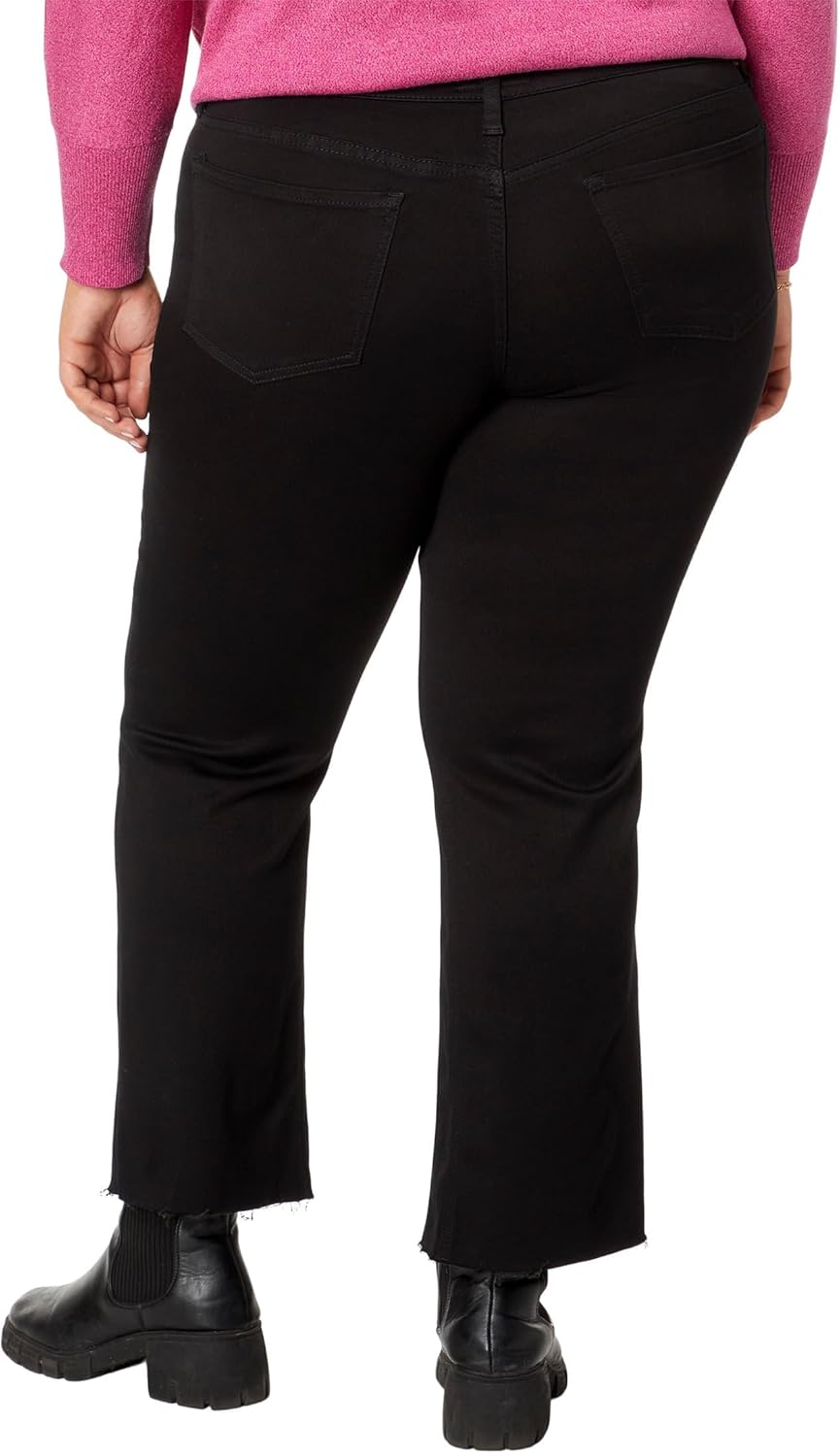 KUT from the Kloth Womens Meg High-Rise Fab Ab Wide Leg Raw Hem - Image 2