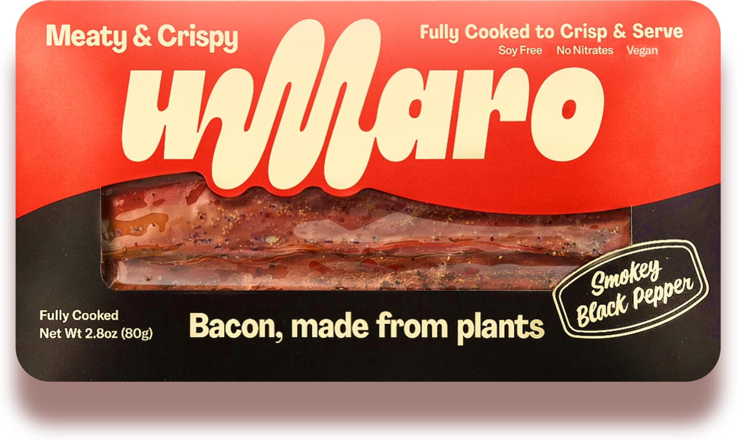Umaro Plant-Based Vegan Bacon (Smokey Black Pepper)