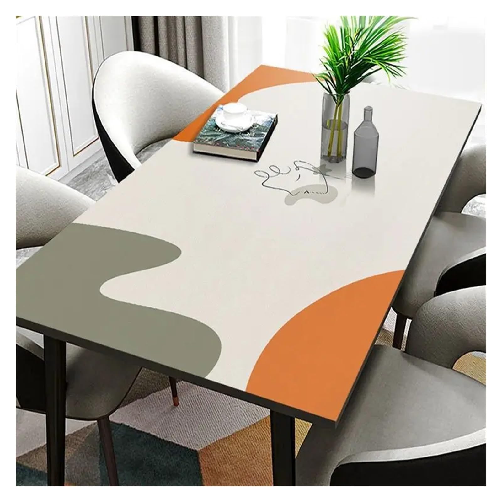 Leder-Schreibtischunterlage Tischdecken, Platzsets, wasserdichte Schutzhülle, Möbelschutz, Schrankunterlagen, Matten(Color11,70x70cm)