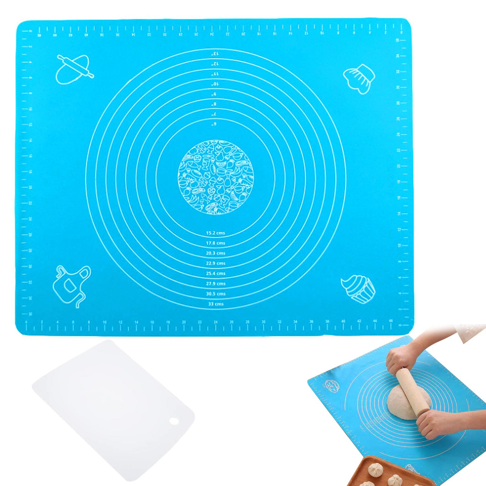 Tapis De Cuisson En Silicone Pour Pain - Lot De 2, 55x20 Cm, Résistant Haute Température (240°C) | Réutilisable, Antiadhésif - 6