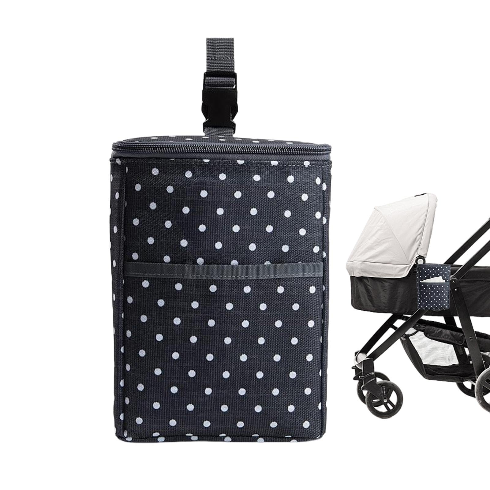 Sac de rangement pour lait maternel, sac isotherme pour bouteille, sac isotherme double congélateur pour bouteille de lait maternel refroidisseur de avec pack de glace, poignée à boucle, sac