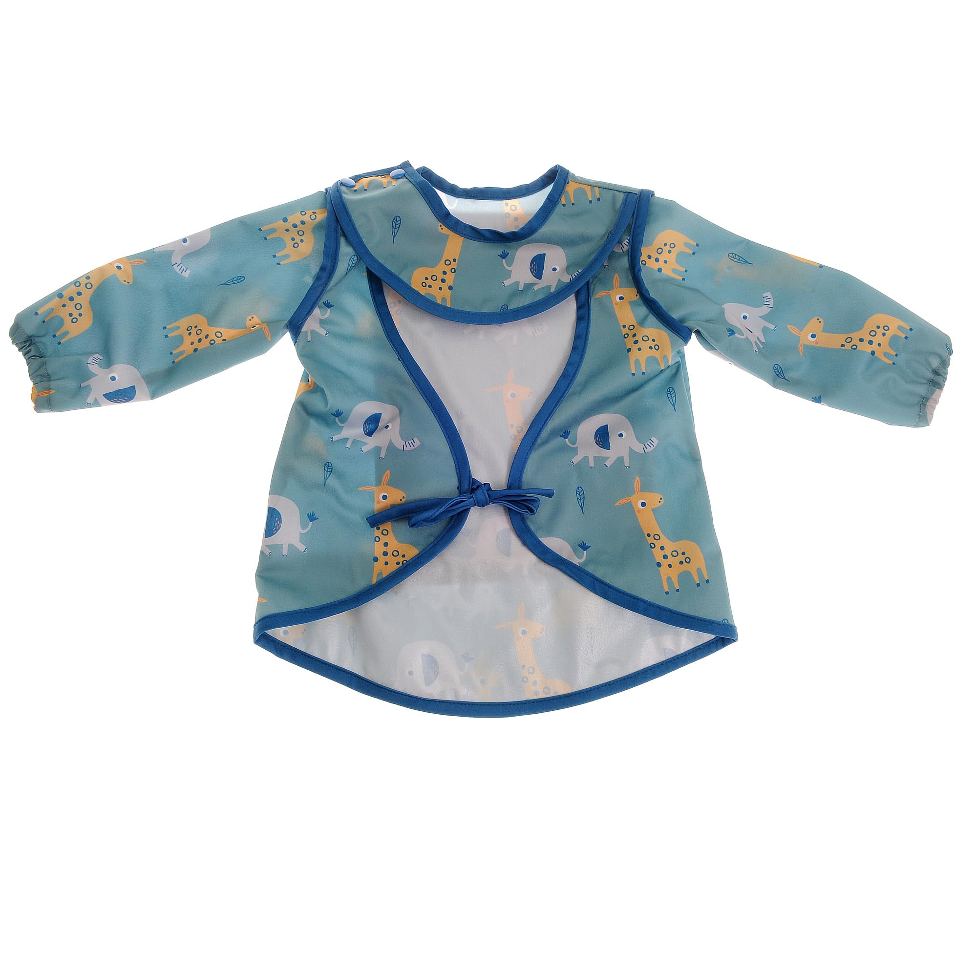 Ziggle Baby Bibs, Giraffe and Elephant - Image 2