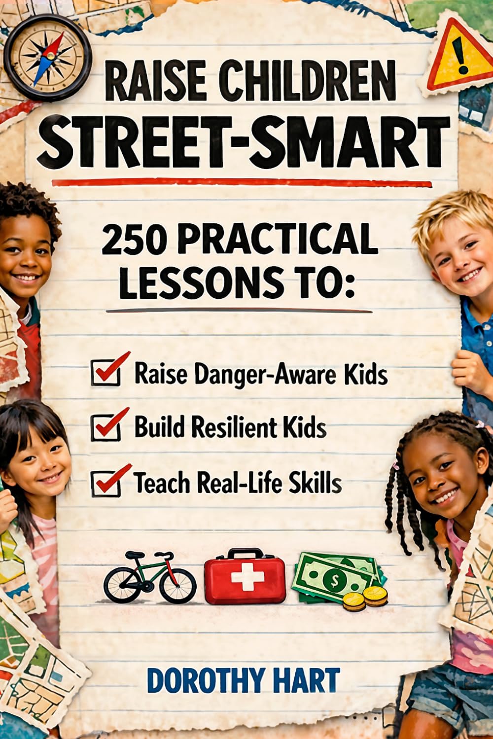 Raise Children Street Smart: 250 Life Lessons Every Parent Must Teach to Raise Danger-Aware, Resilient, and Unshakeable Kids Who Thrive in Any Situation