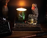 Vista 5 de Harry Potter House Slytherin - Vela de cera de soja perfumada de alta calidad con fragancia aromática única, tiempo de combustión de 50 horas