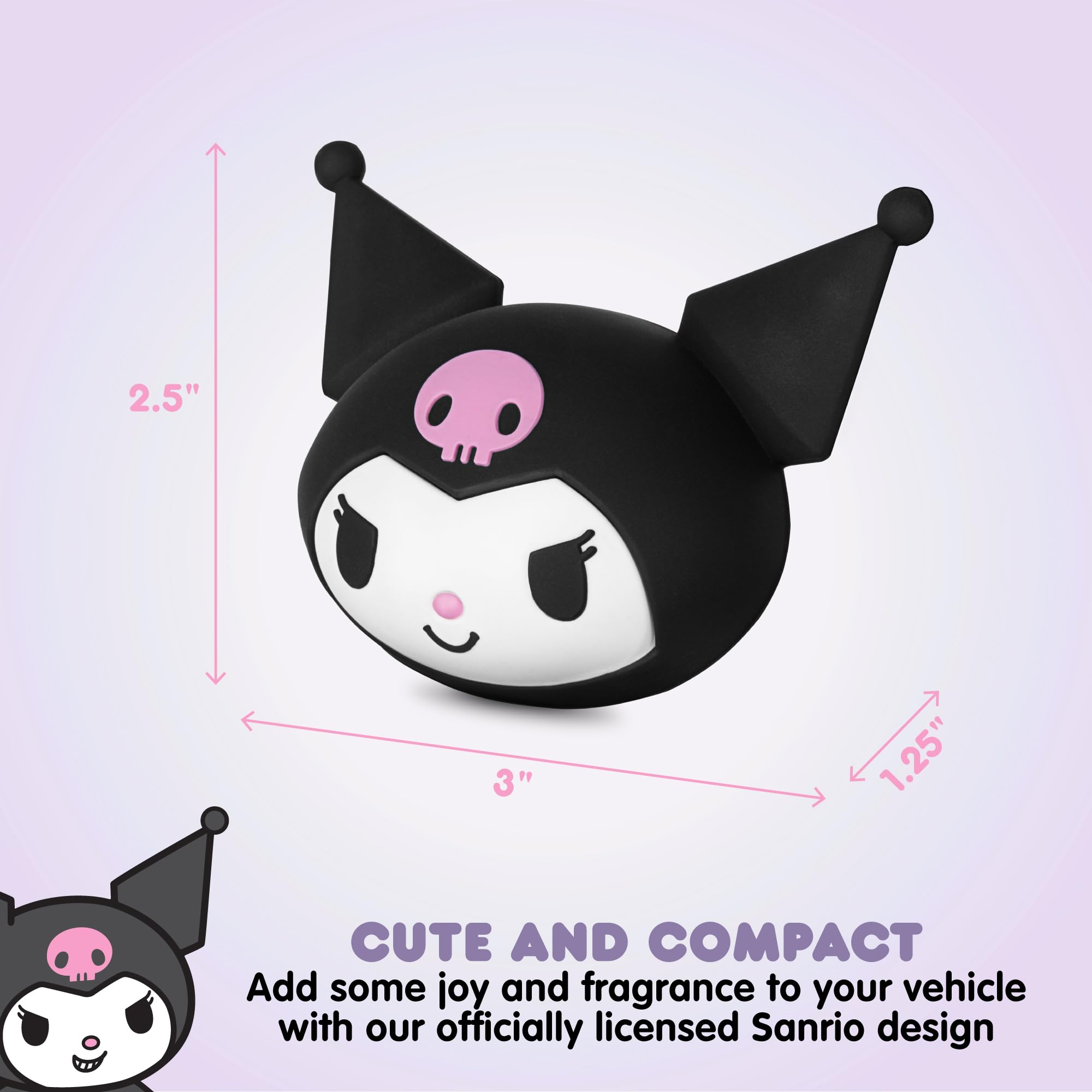 Sanrio Kuromi Car Air Freshener for Cars Trucks SUVs, Hello Kitty