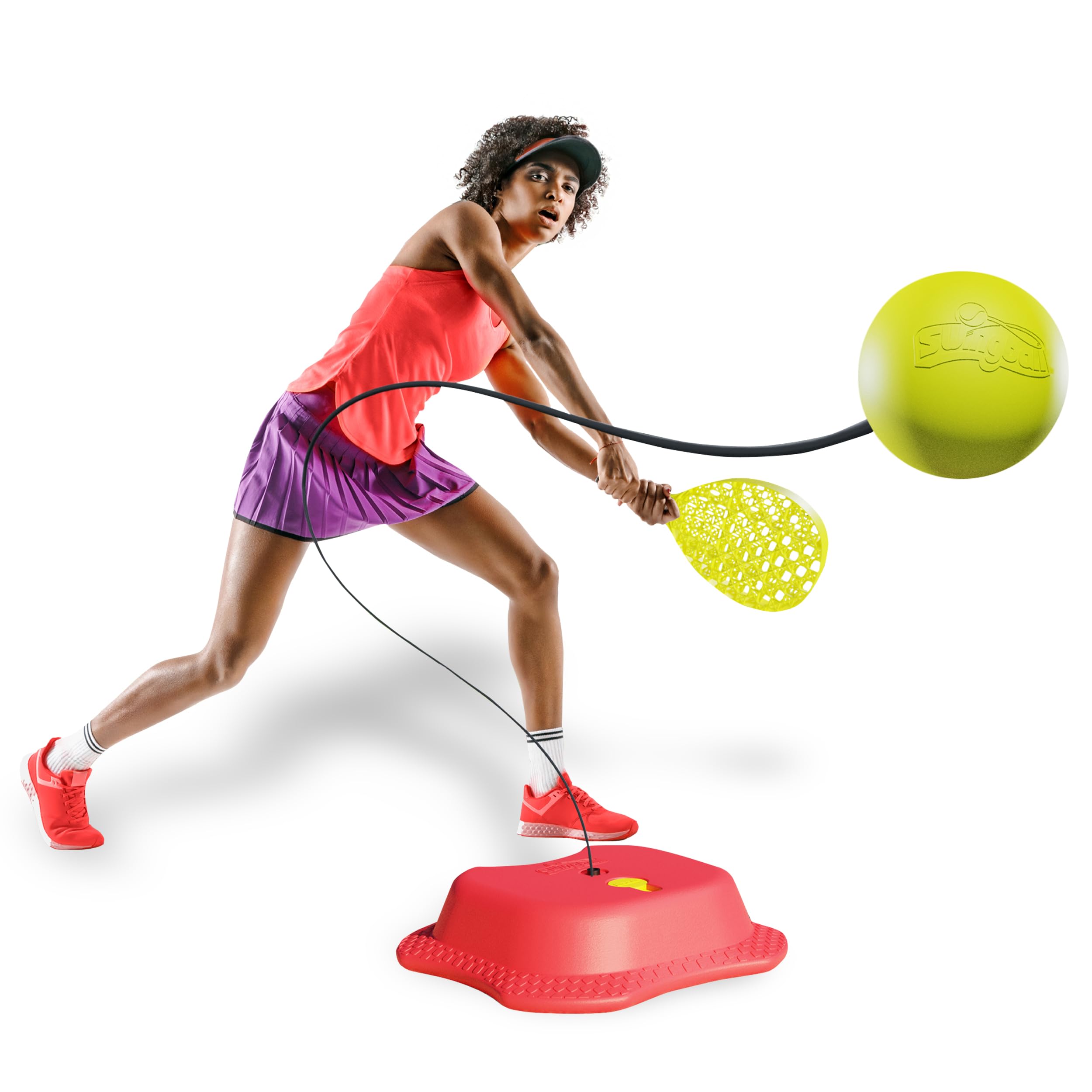 スポーツ・フィットネス Reflex Sports Jan-Ove Waldner Swing Ball Reflex Tennis MK7288, Red/Yellow, Medium : Amazon