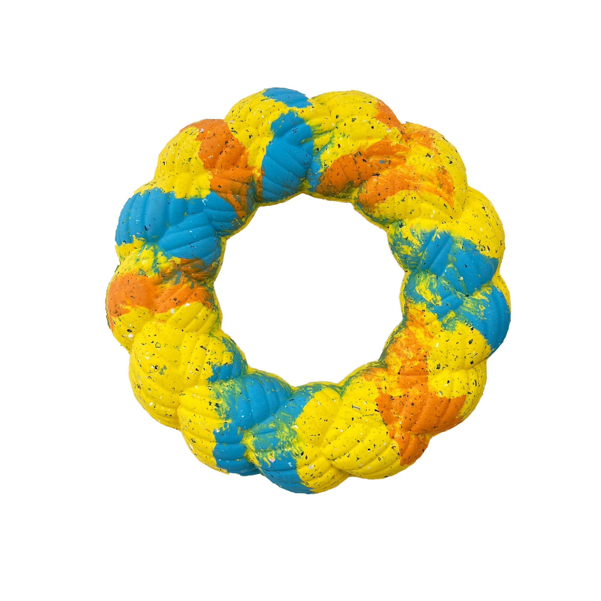 Arlee Max Fusion Roped Up Ring Dog Toy, Nike Grind, Tie Dye, Large