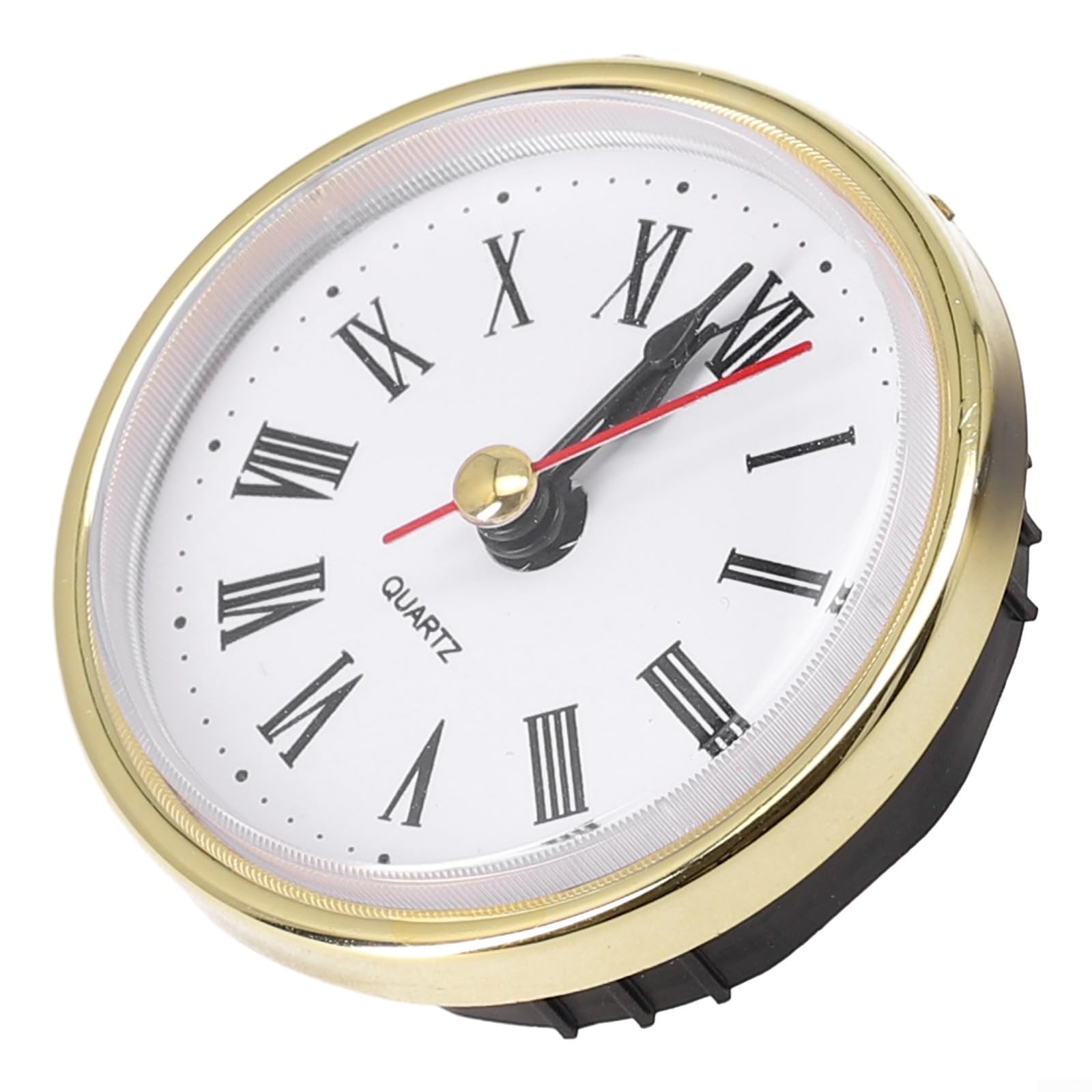 Mouvement à Quartz Pour Horloge Murale 65 Mm - Cadran Chiffres Romains, Lentille Claire, Bricolage Ou Réparation