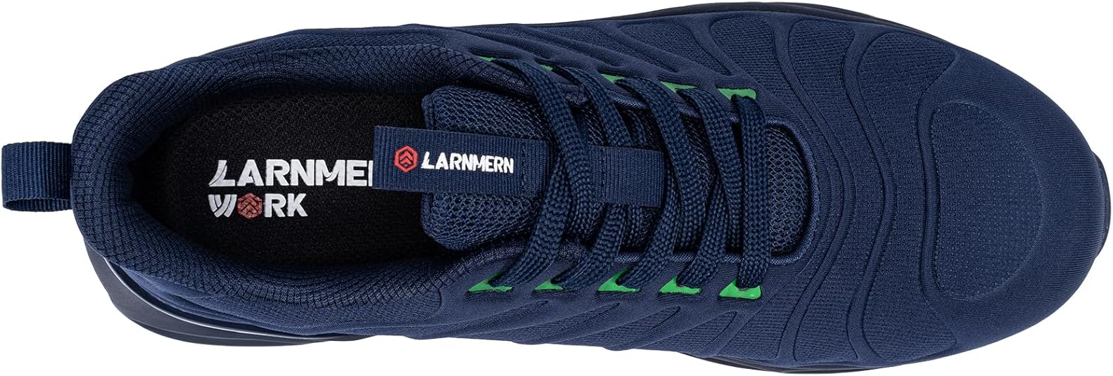 LARNMERN Stalen Neuskap Trainers Heren Veiligheids Trainers Ademende Veiligheidsschoenen Comfortabele Werkschoenen Lichtgewicht Demping Mode 3.5UK-14UK, 48 EU